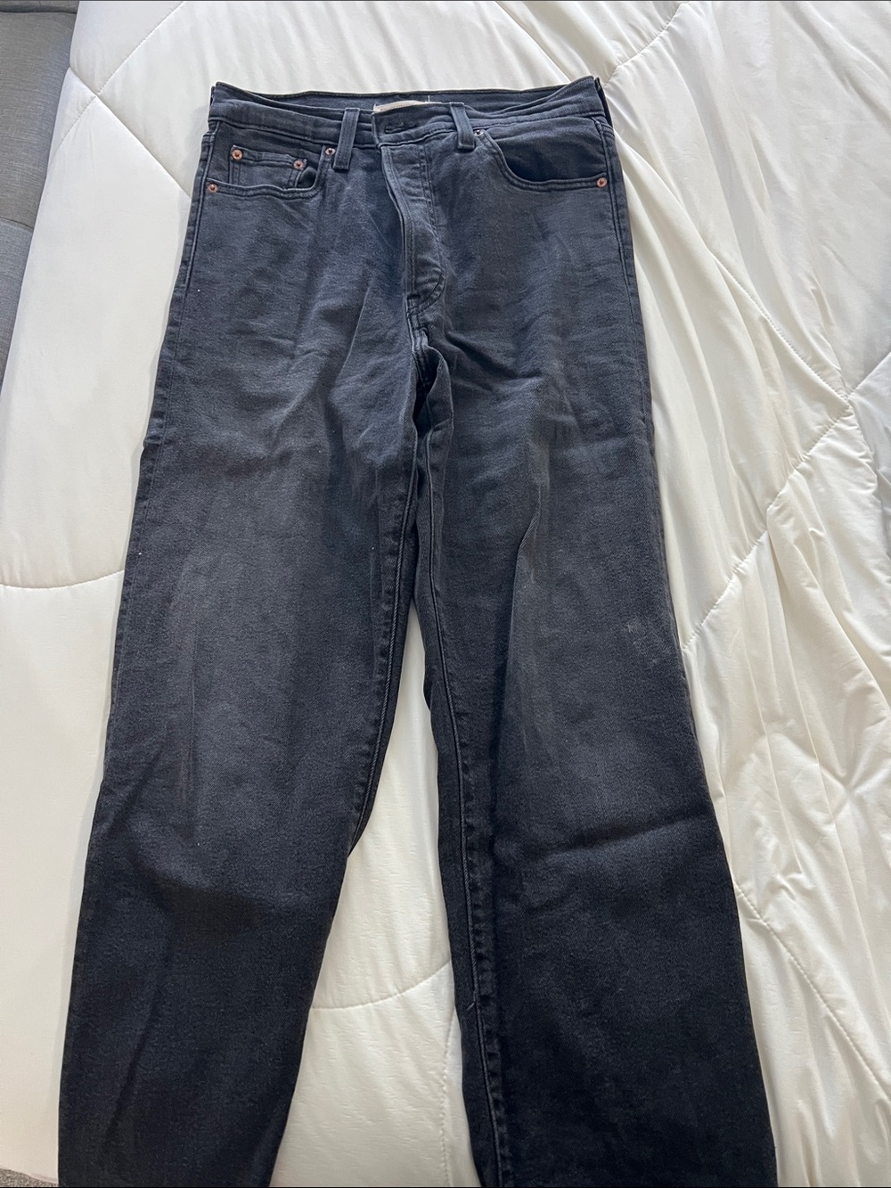 Levi's Black Boyfriend Jeans